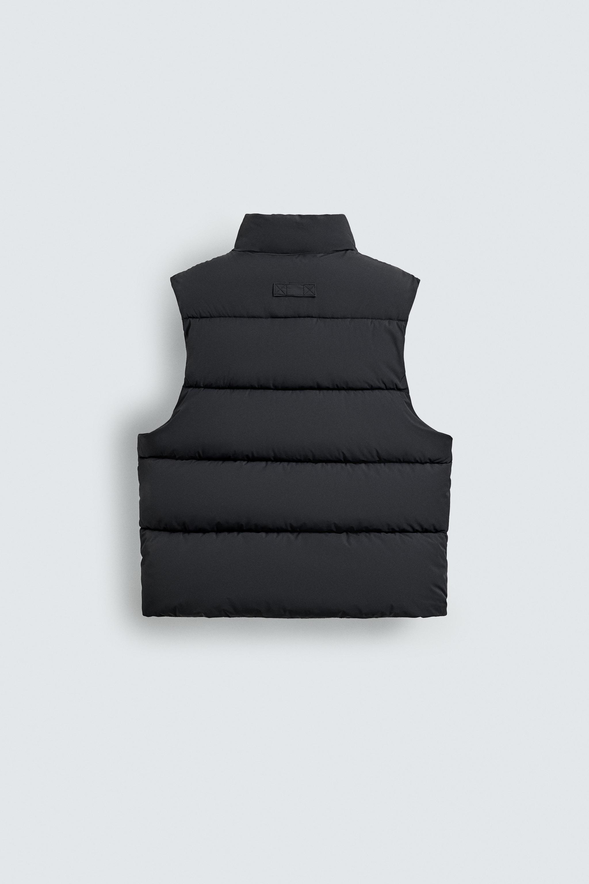 CROPPED FIT PADDED VEST